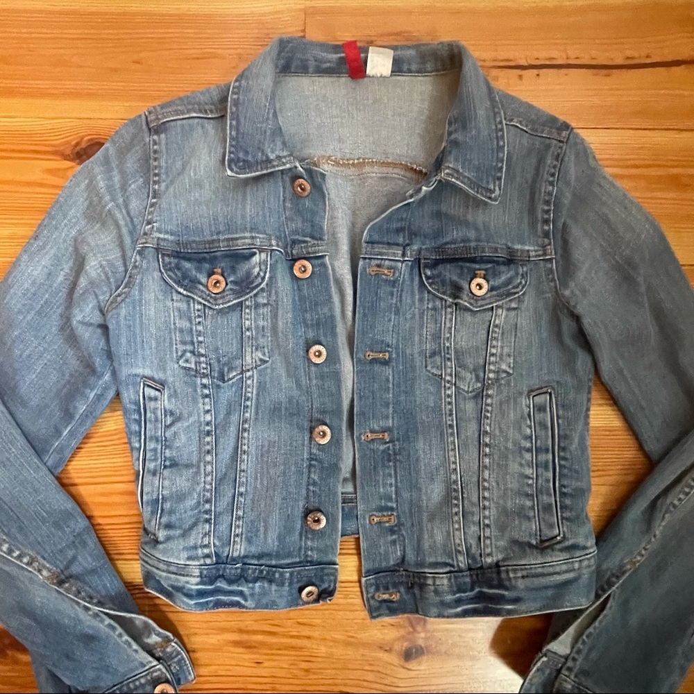 Cropped Jean Jacket